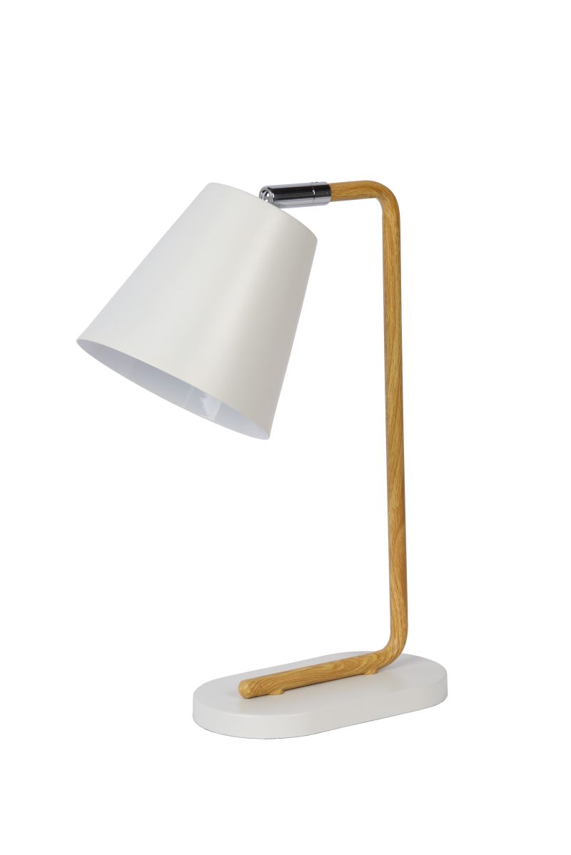CONA - Stolová lampa - E14 - Biela